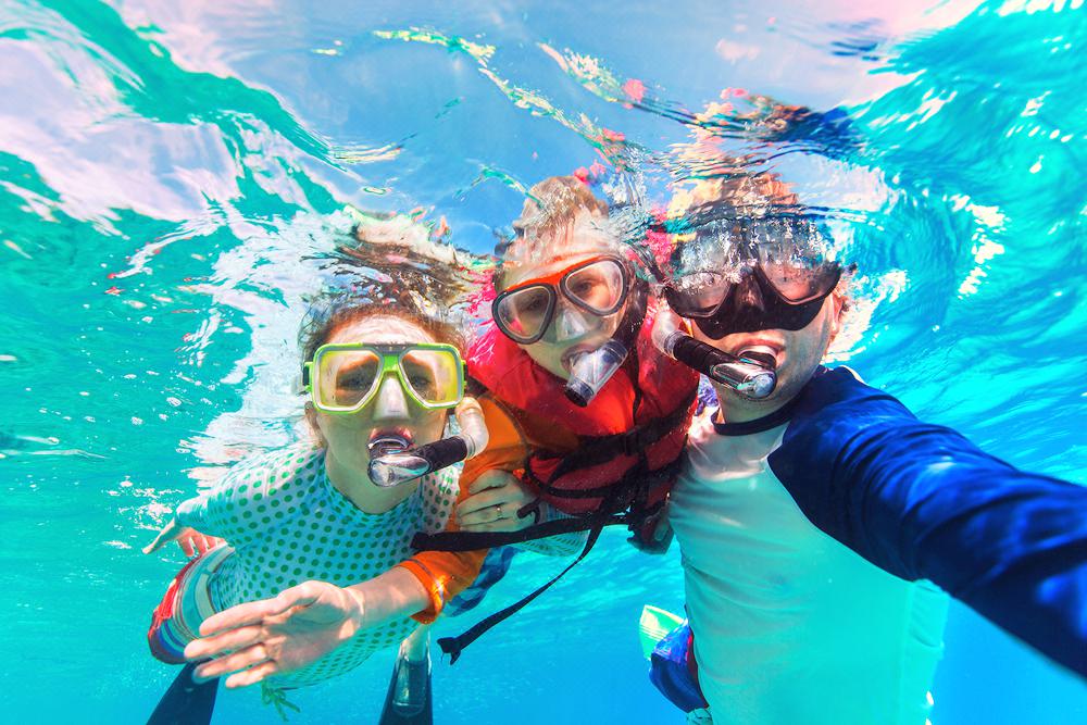 Snorkelling Around Dayang Resort